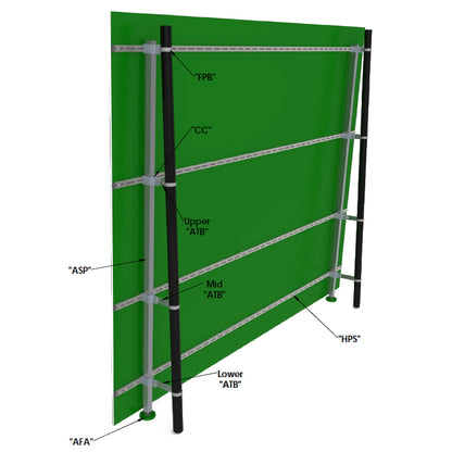 Rally Master Backboards in standard or sloped