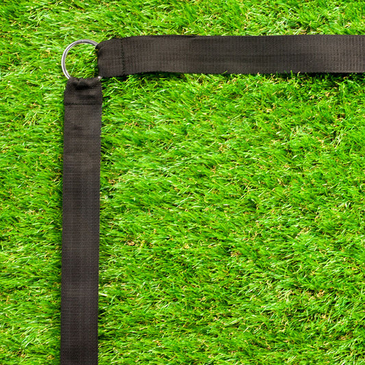 Outdoor Volleyball Boundary Lines 2” Black Webbing