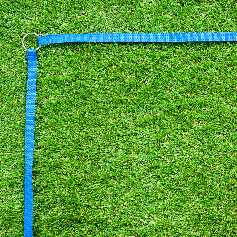 Outdoor Volleyball Boundary Lines 1” Blue Webbing
