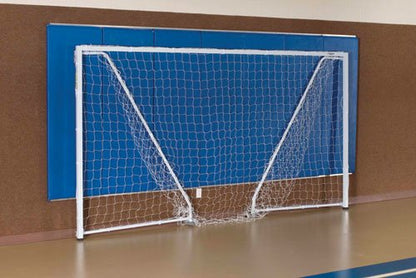 Folding Soccer Goals, 6.5'H x 12'W x 5'D with Nets