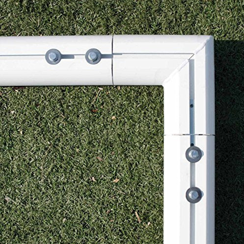 CLUB Portable Soccer Goals, 3″ Round Aluminum with 4mm Nets