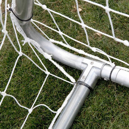 CLUB Portable Soccer Goals, 3″ Round Aluminum with 4mm Nets