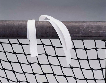 Velcro Net Straps 16″ Hook & Loop, White (Set of 24)