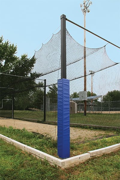 Thick 4" x 6' Velcro Foam Square Pole Padding