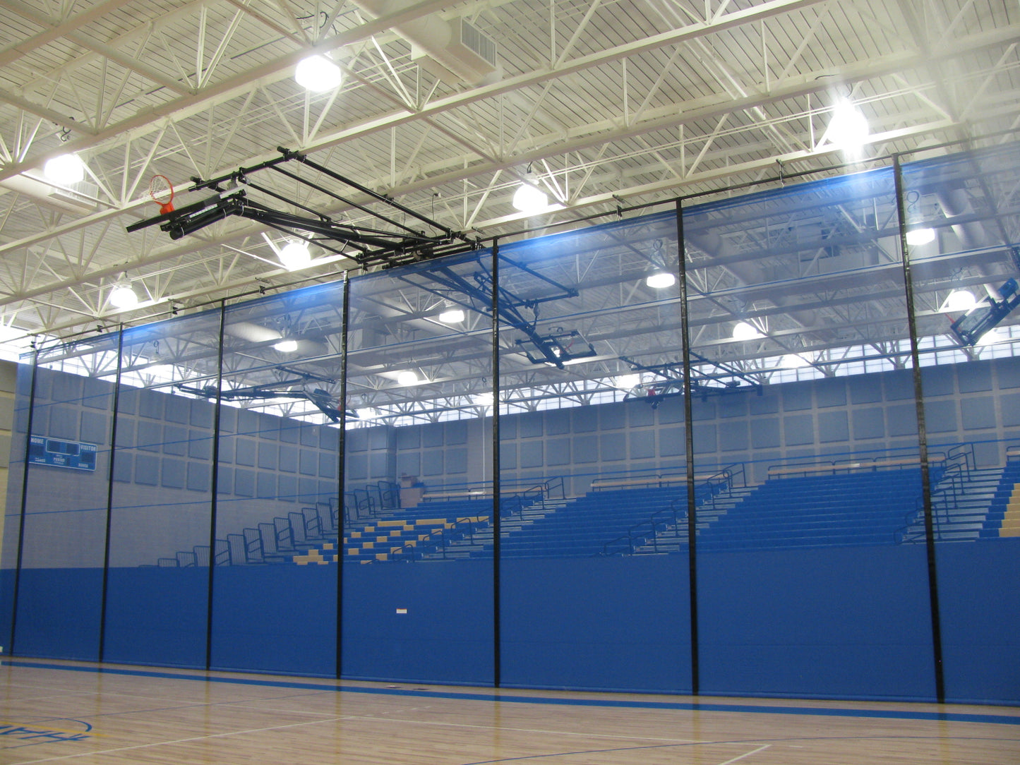 Roll-Up Gymnasium Curtain