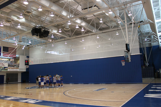 Center-Drive Gymnasium Curtain