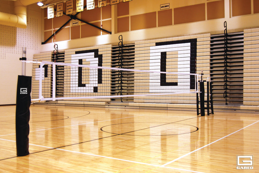 RALLYLINE 3 1/2" O.D. Scholastic One-Court Volleyball System