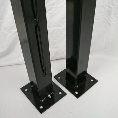 Premier Douglas® Square Surface Mount Tennis Net Posts