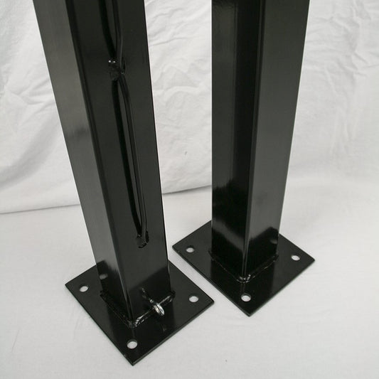 Premier Douglas® Square Surface Mount Tennis Net Posts