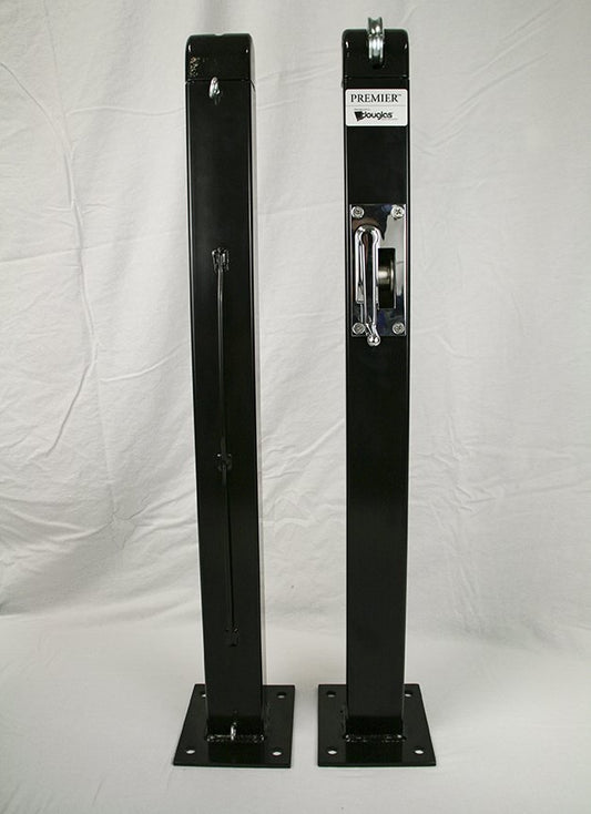 Douglas® Premier™ Square Surface Mount Pickleball Posts