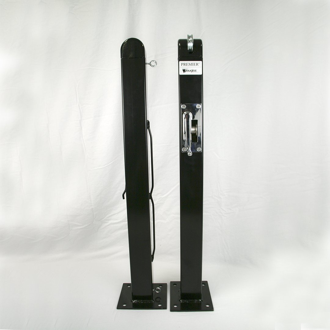 Douglas® Premier™ Square Surface Mount Pickleball Posts