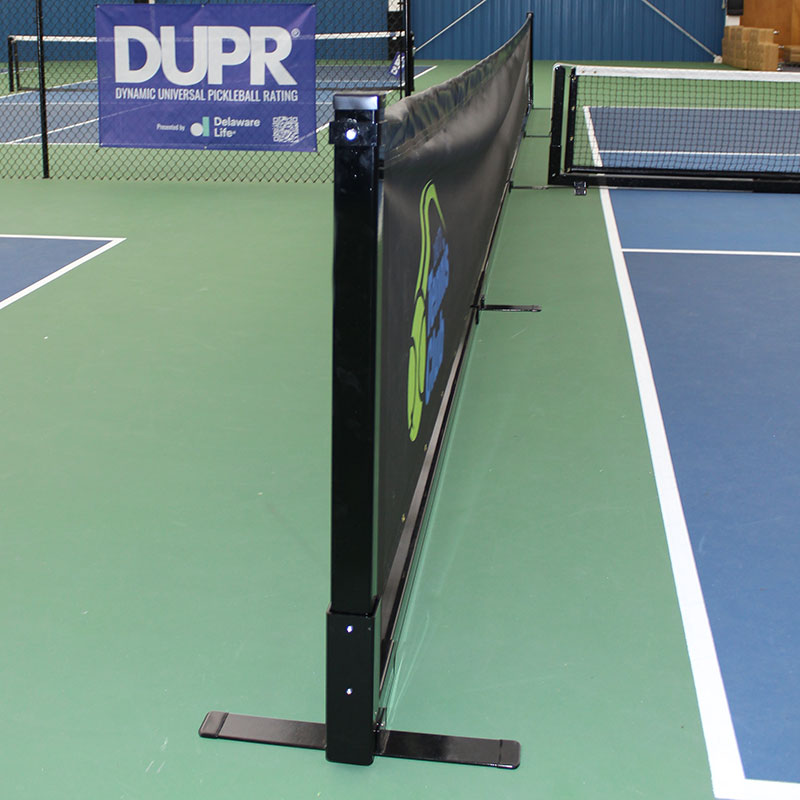 Movable, Semi-permanent Pickleball Court Divider Systems