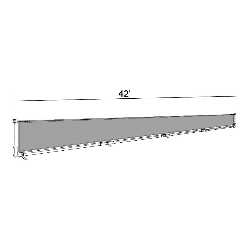 Movable, Semi-permanent Pickleball Court Divider Systems