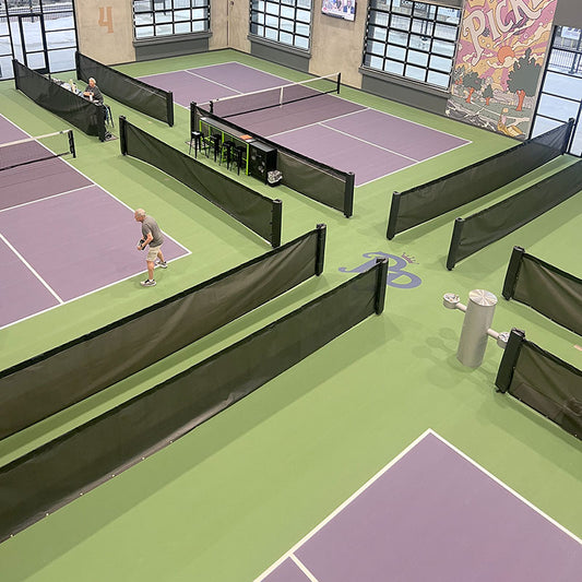 Douglas® Pickleball Court Dividers, In-Ground