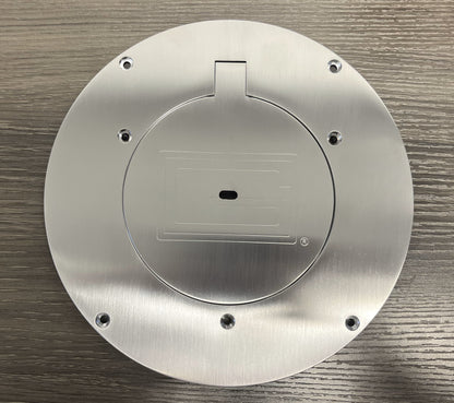 8-5/8" Chrome Cover Plate