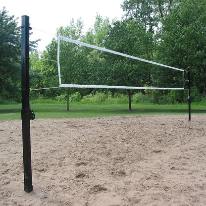 Douglas® VBS-3.5 SQ Outdoor Power Volleyball System, 3.5" SQ Steel, Black