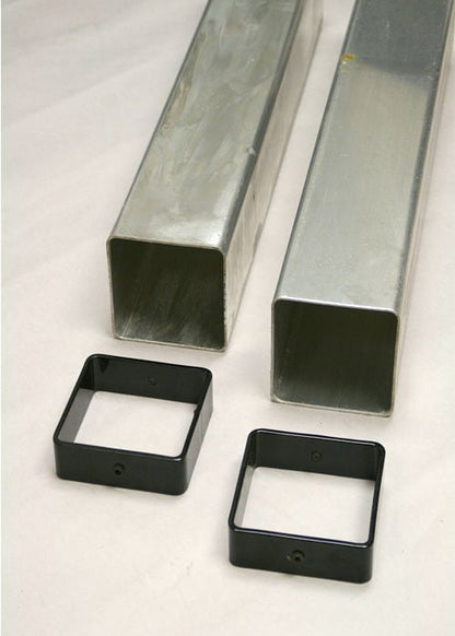 GS-36SQ Aluminum Ground Sleeves 36″ Long for 4″ SQ Posts w/Collars (For Sand VB)