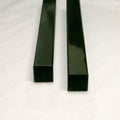 GS-42SQ Galvanized Steel Ground Sleeves 42″ Long for 3.5″ SQ Posts, Black
