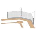 Douglas® Suspended Backstop Cable Hardware Kit
