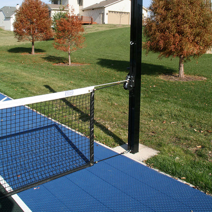 4″ Square Aluminum Adjustable Volleyball Net System – Multi-Sport Court Use