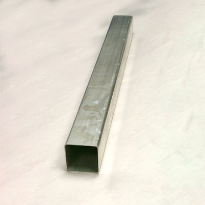 Aluminum Ground Sleeve, 42" Long for 3.5" SQ Posts