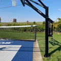 4" Aluminum In-Line Basketball Adjustable Net System
