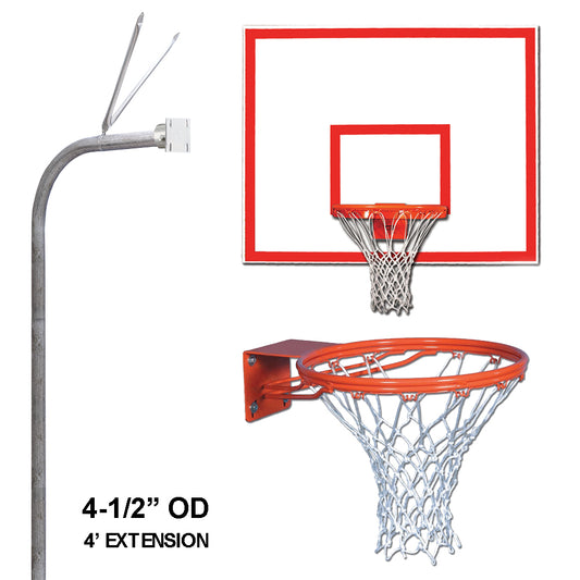 Gooseneck 4.5" RST Basketball System