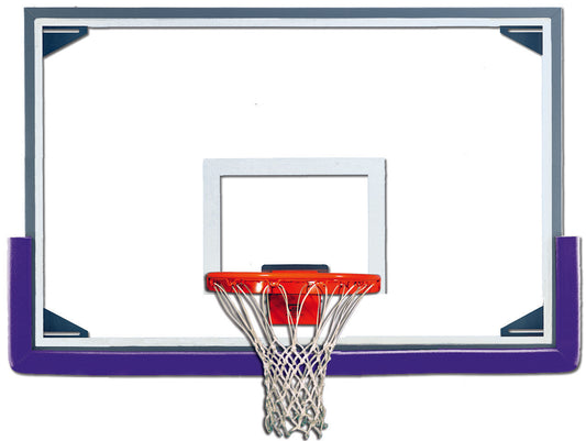 OverSized Aluminum-Framed Glass Basketball Backboard