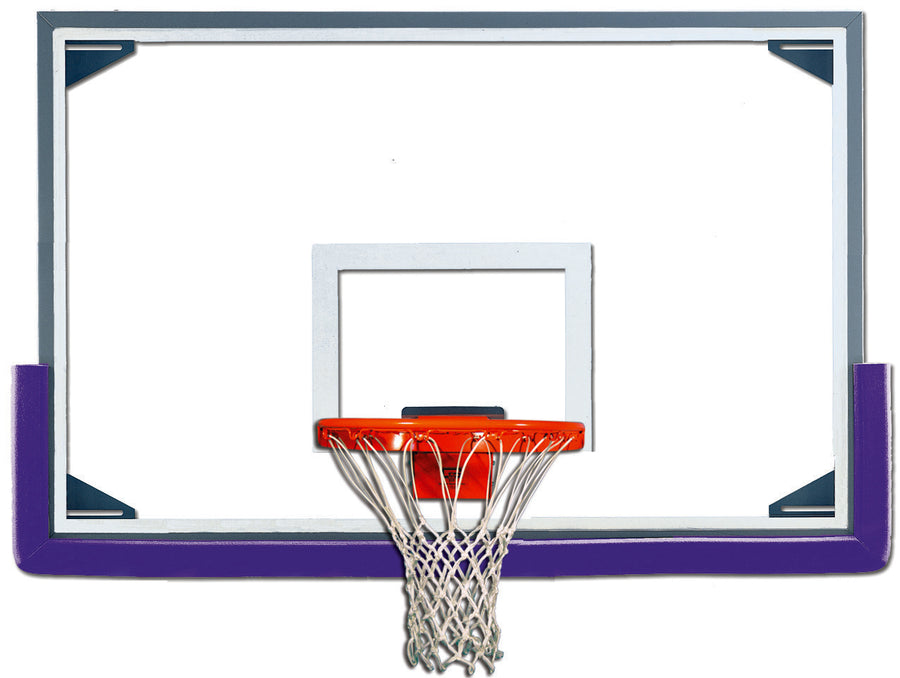 OverSized Aluminum-Framed Glass Basketball Backboard