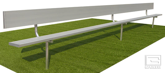 Spectator 21' Inground Bench with Back
