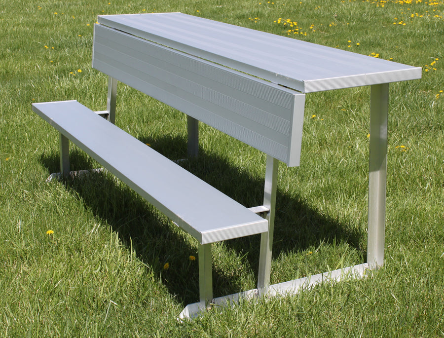 Spectator 21' Portable Bench with Shelf