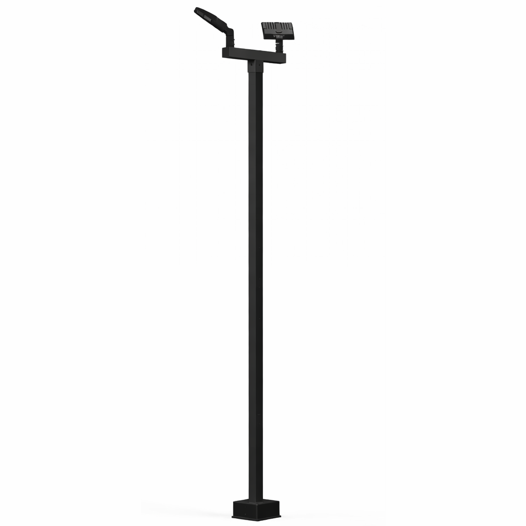 Dominator Basketball Court Light - Full Assembly (16ft)