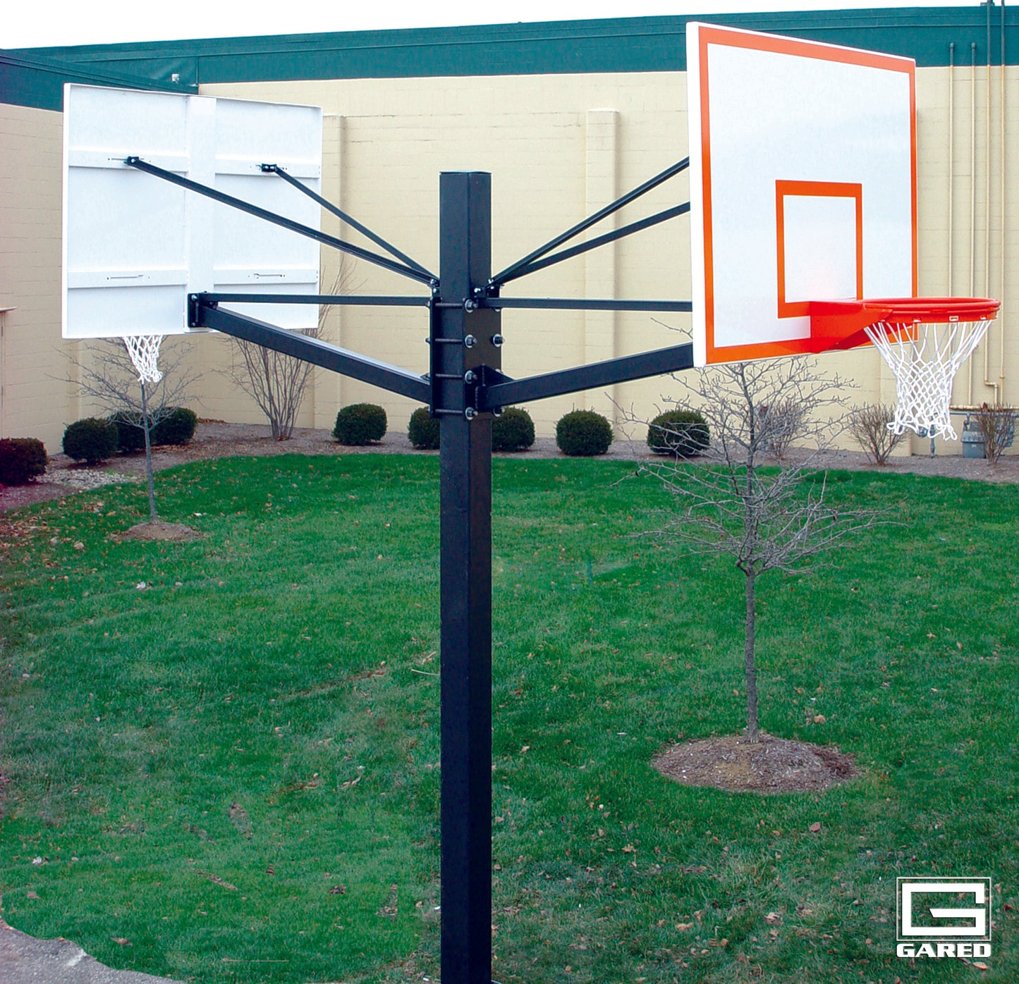 Endurance® Dual Steel Playground Basketball System