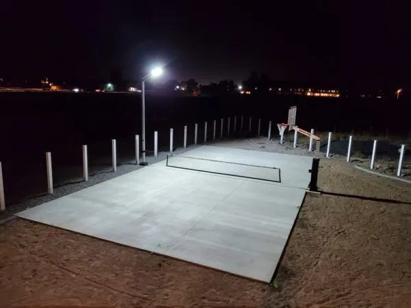 Dominator Basketball Court Light – Full Assembly