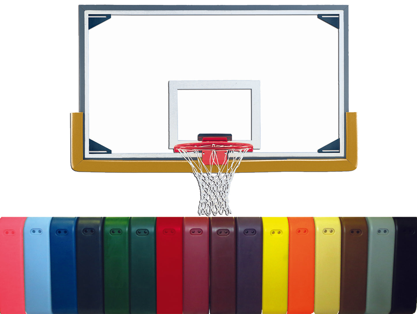 Collegiate Gymnasium Backboard Package