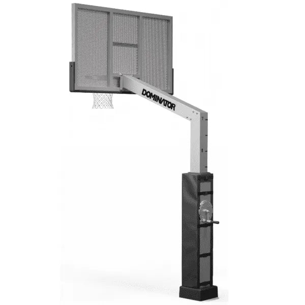 Dominator Pro 72″ Basketball Hoop – Shatterproof Aluminum Backboard