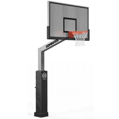 Dominator Pro 72″ Basketball Hoop – Shatterproof Aluminum Backboard