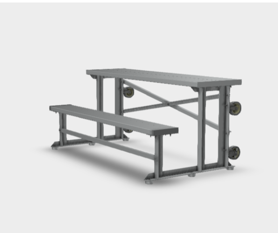 NRS Tip-N-Roll Scorer's Table
