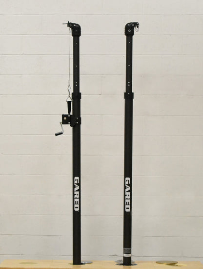 Carbon™ Flare 3” Telescopic One-Court Volleyball System