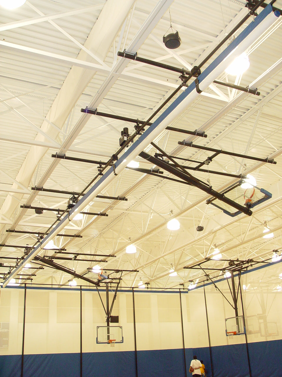 Roll-Up Gymnasium Curtain