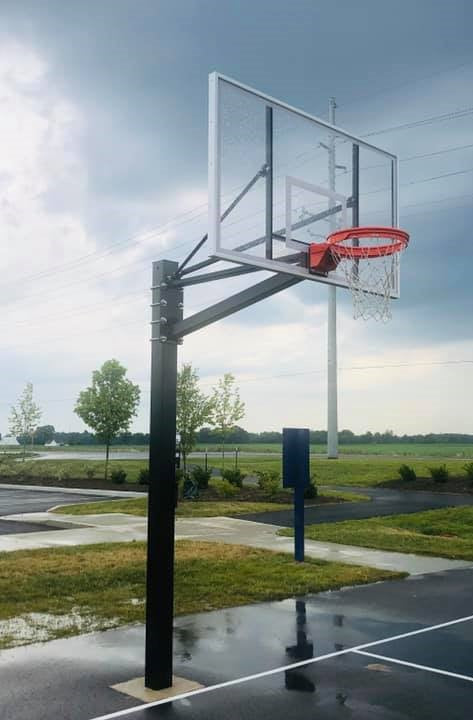 Endurance® Glass Playground Basketball System