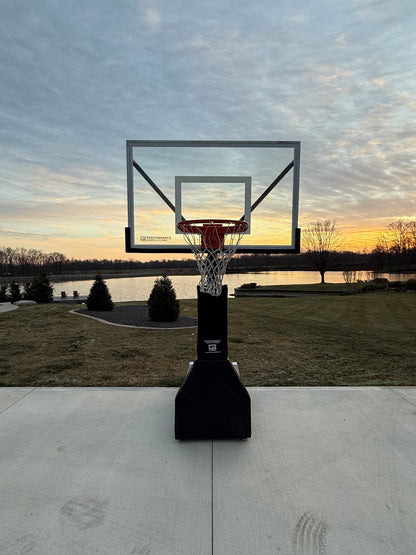 Micro-Z Recreational Roll-Around Portable Basketball System