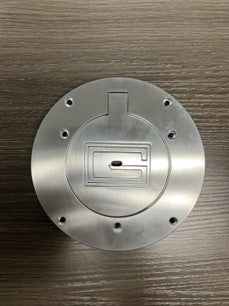 6-5/8" Chrome Cover Plate
