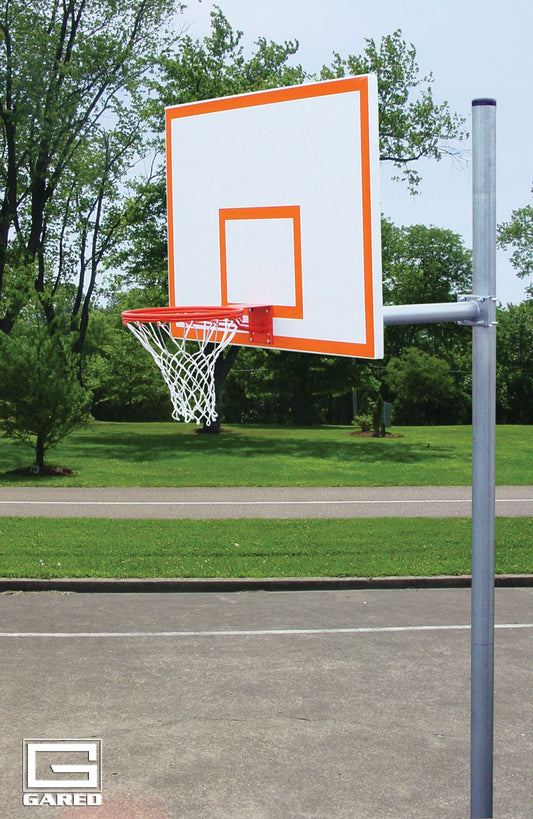Standard Duty 4-1/2" O.D. Straight Post Basketball Package