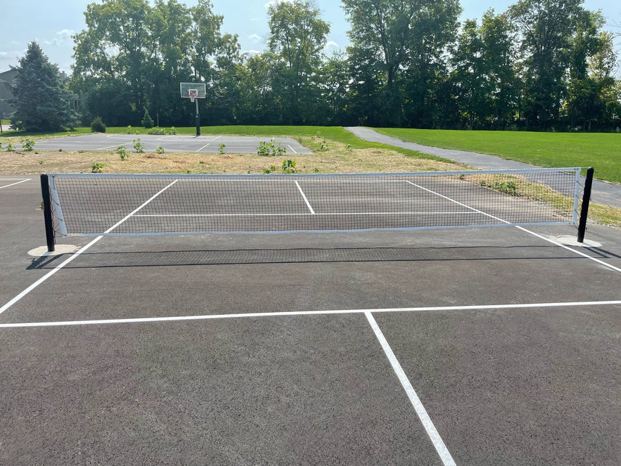 Outdoor Inground Pickleball System